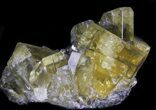 Gemmy, Bladed Barite Crystals - Meikle Mine, Nevada #33714-2